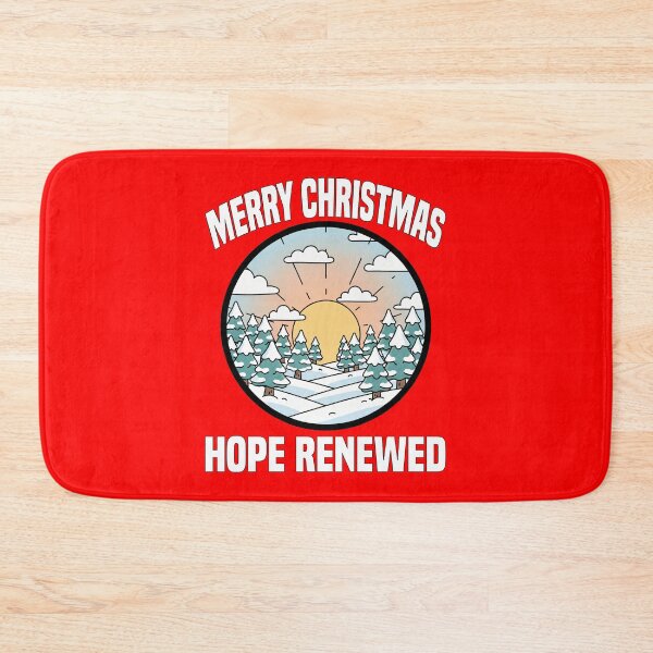 Item preview, MERRY CHRISTMAS - HOPE RENEWED designed and sold by KEF Custom.