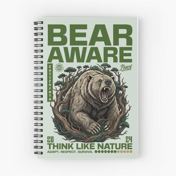 Item preview, California Bear – Understanding and Respecting Nature designed and sold by Mafiadonar.