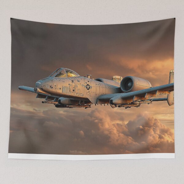 Item preview, A-10 Warthog at Sunset designed and sold by Skyframe Aviation.