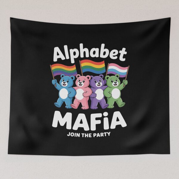 Item preview, Alphabet Mafia - LGBTQ Pride - Sounds Gay I'm In For Lesbian  designed and sold by HuValverdeArt.