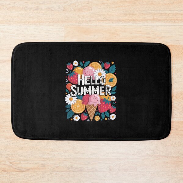 Item preview, Hello Summer Strawberry Lemon Summer Vacation  designed and sold by ChristopStano.