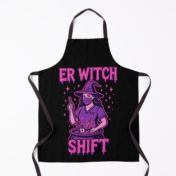 Item preview, ER Witch Shift – Funny Emergency Room Nurse Halloween Design for ER RNs, Trauma Nurses, and Night Shift Heroes designed and sold by ClinicalHubs.