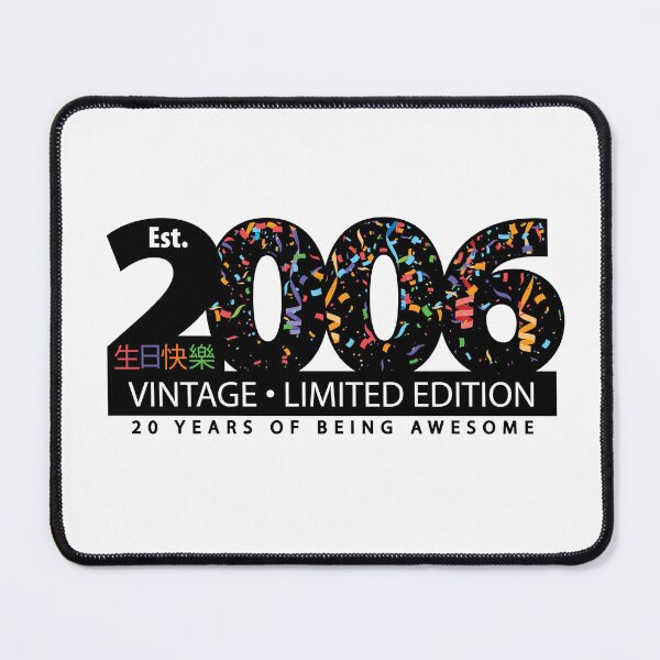 Artikelvorschau, Alles Gute zum 20. Jubiläum! 2006 – Limitierte Vintage-Edition: 20 Jahre voller Begeisterung entworfen und verkauft von PCStudio57.