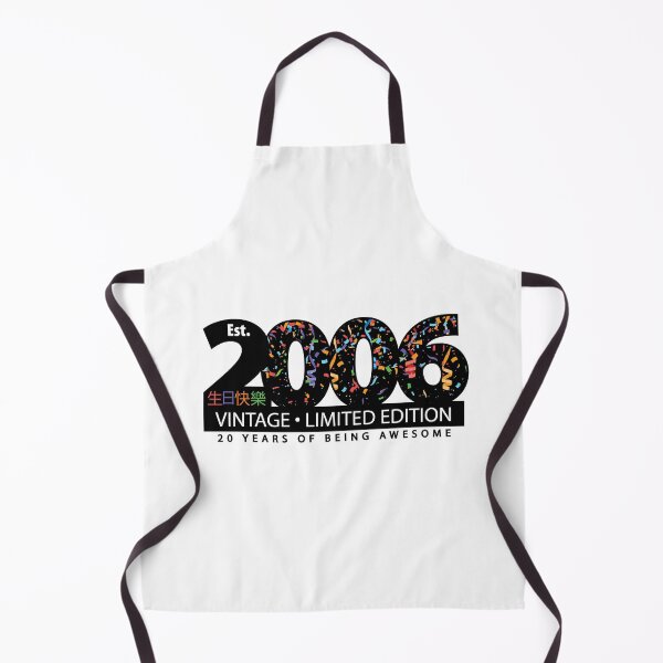 Item preview, Happy 20th Est. 2006 Vintage Limited Edition 20 Years of Being Awesome designed and sold by PCStudio57.