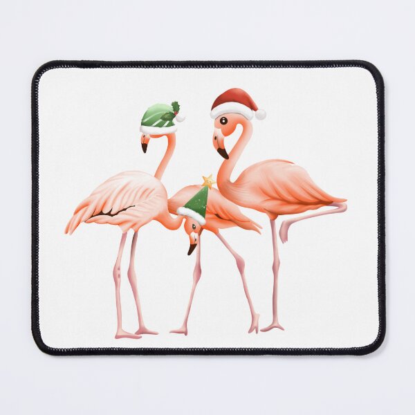 Item preview, Santa pink flamingo santa designed and sold by poonzapoon.