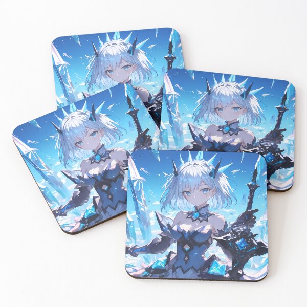 Item preview, Tobiichi Origami Ice Crystal Queen Date A Live Anime Girl Cool Elegant Fantasy designed and sold by HumbertoValveno.