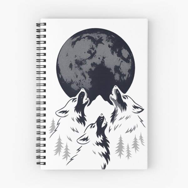Item preview, Three Wolves Howling at the Moon designed and sold by tarzbol.