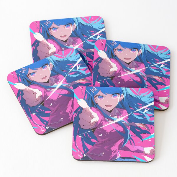 Item preview, Sayaka Maizono Pink Power Danganronpa Anime Girl Dynamic Idol Energy designed and sold by HumbertoValveno.