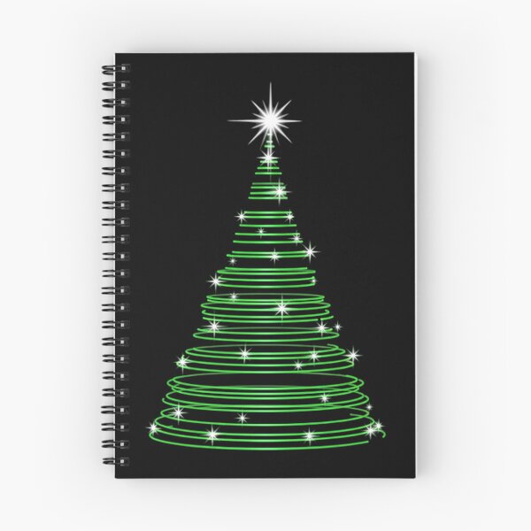 Item preview, Luminous Green Line Christmas Tree – Modern Glowing Holiday Design designed and sold by PixelVibe782.