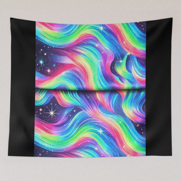 Item preview, Spectrum Waves – Cosmic Flow designed and sold by WheelieGdArt.