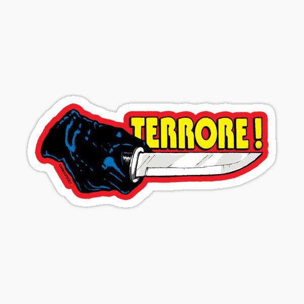 Item preview, Terror! Italo Horror - Black Glove and Knife Giallo  designed and sold by DarkAndSticky.