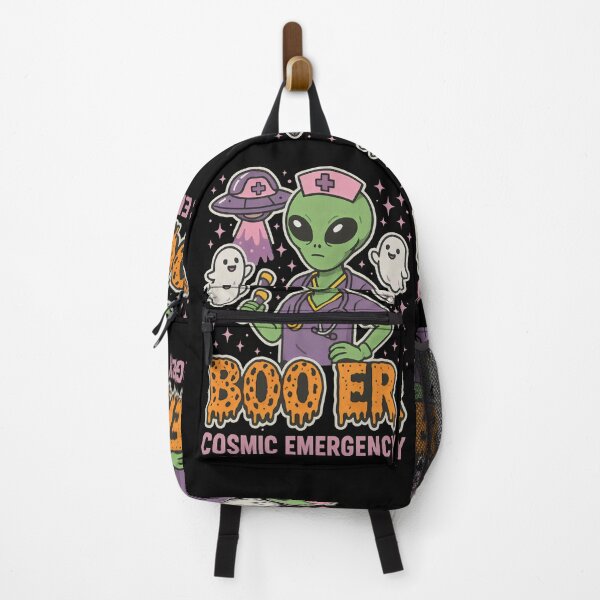 Item preview, BOO ER Cosmic Emergency – Funny Alien ER Nurse Halloween Design for Emergency Room Nurses, RNs, and Trauma Healthcare Workers designed and sold by ClinicalHubs.
