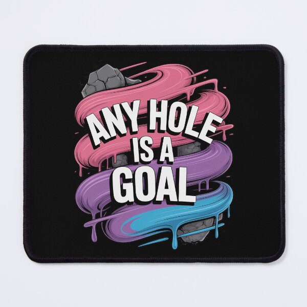 Item preview, Any Hole Is a Goal Bisexual Adult Humor Bi Naughty Joke designed and sold by HuValverdeArt.