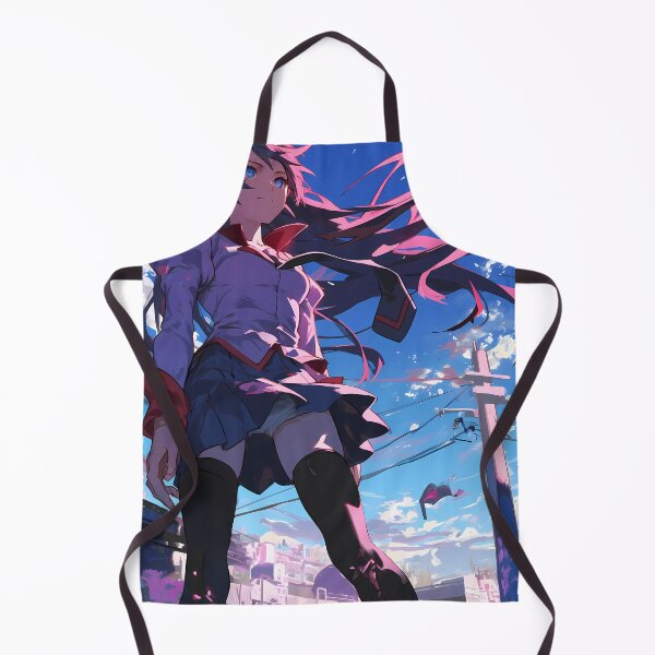 Item preview, Majestic Hitagi Senjougahara Bakemonogatari Bright Sky Dynamic Anime Girl Presence designed and sold by HumbertoValveno.