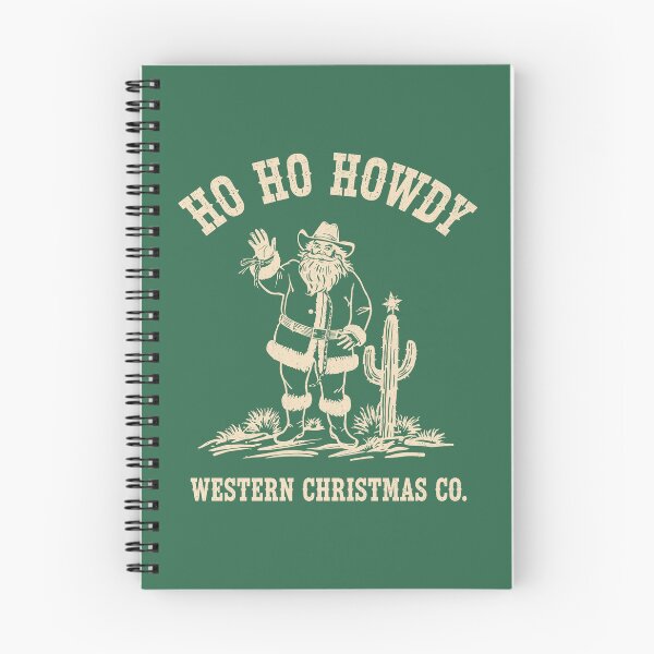 Item preview, Christmas Cowboy Santa Ho Ho Howdy designed and sold by JessArty ⭐⭐⭐⭐⭐.