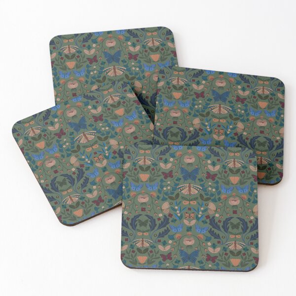 Item preview, Fluttering Florals designed and sold by Kate Merritt.