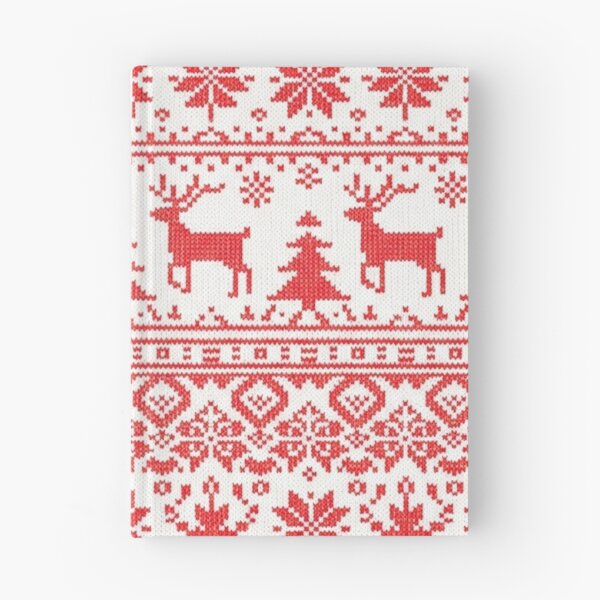 Item preview, Scandinavian Christmas Knit Sticker designed and sold by MuseAI.