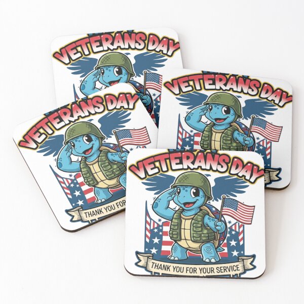 Item preview, Saluting Turtle - Happy Veterans Day, Thank You For Your Service designed and sold by RainUlan53.