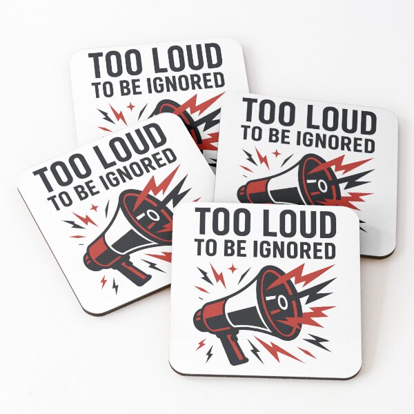 Item preview, Too Loud To Be Ignored – Zohran Mamdani Inspired Streetwear designed and sold by Pixelmap.