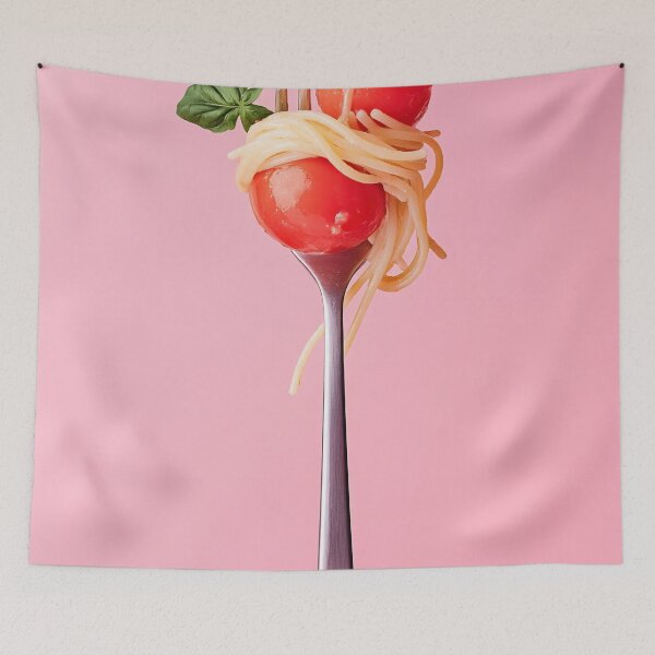 Item preview, Pasta and tomato art designed and sold by anytka.