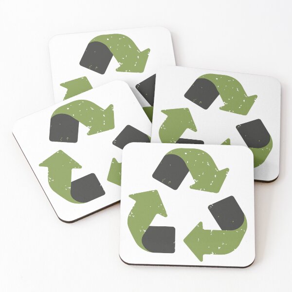 Item preview, Grunge recycle arrows eco symbol  designed and sold by rymarenko.