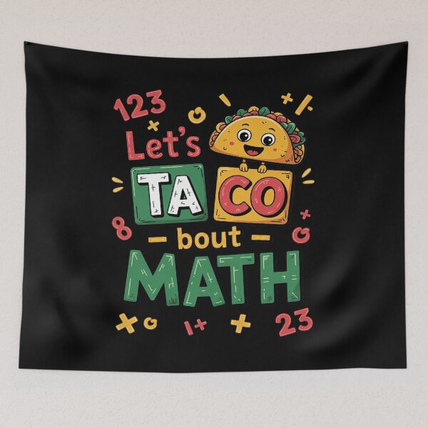 Item preview, Let Taco Bout Math-Men Women Teacher Back School  designed and sold by KonstanKoraner.