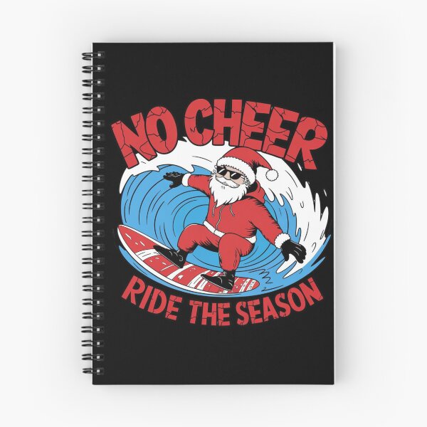 Item preview, No Cheer Santa: Ride the Season Wave designed and sold by WeranovDesign.