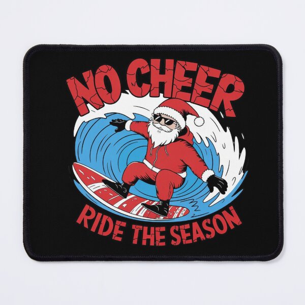 Item preview, No Cheer Santa: Ride the Season Wave designed and sold by WeranovDesign.