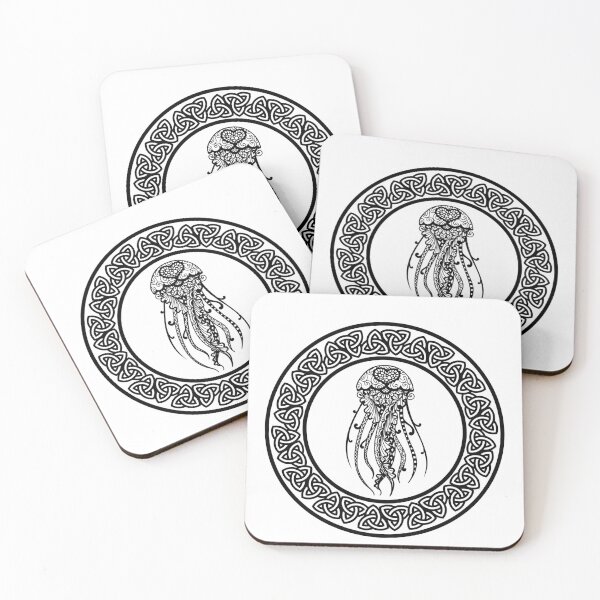 Item preview, Celtic Jelly Fish  designed and sold by Bronxartdesign.