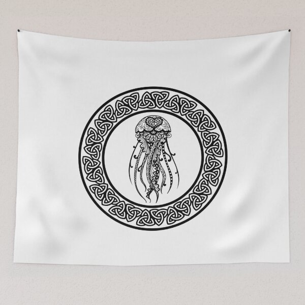 Item preview, Celtic Jelly Fish  designed and sold by Bronxartdesign.