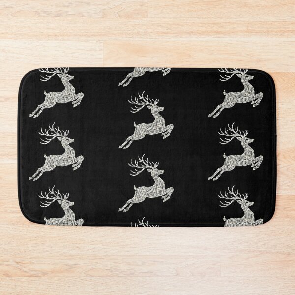 Item preview, Sparkling Rhinestone Reindeer – Luxurious Glittering Holiday Silhouette designed and sold by PixelVibe782.