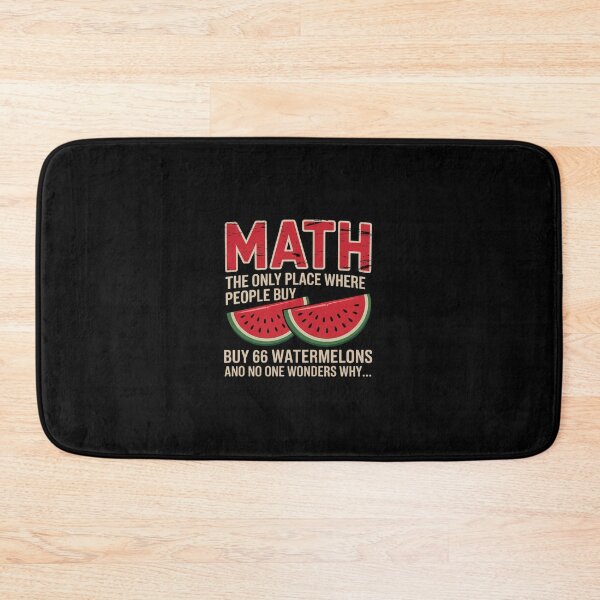Item preview, Math And Watermelons Mathematics Calculation Numbers  designed and sold by dainegilbert.