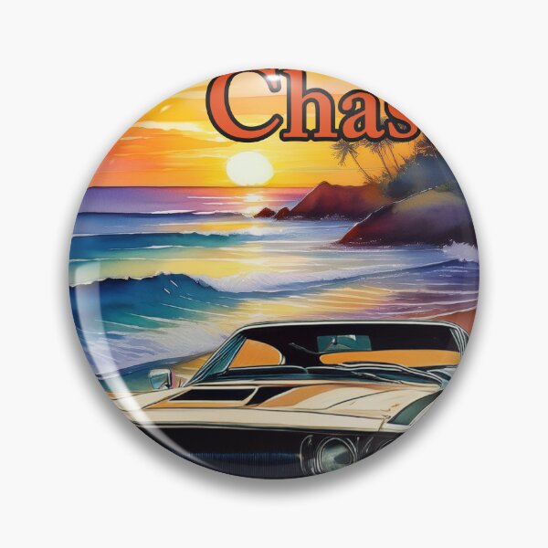 Item preview, Sunset Chaser- vintage car art designed and sold by Digidelico.