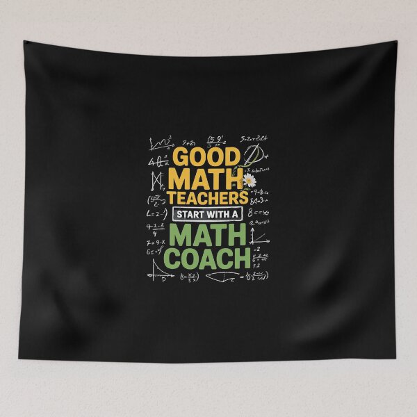 Item preview, Math Coach Good Math Teachers Mathematics Math Teacher Men Women Kids  designed and sold by dainegilbert.