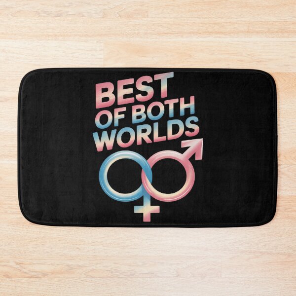 Item preview, Best Of Both Worlds - Bisexual Pride  designed and sold by HuValverdeArt.