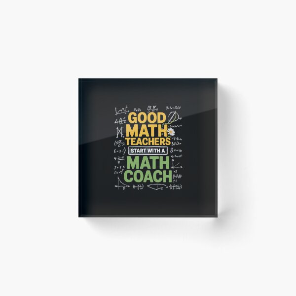 Item preview, Math Coach Good Math Teachers Mathematics Math Teacher Men Women Kids  designed and sold by dainegilbert.