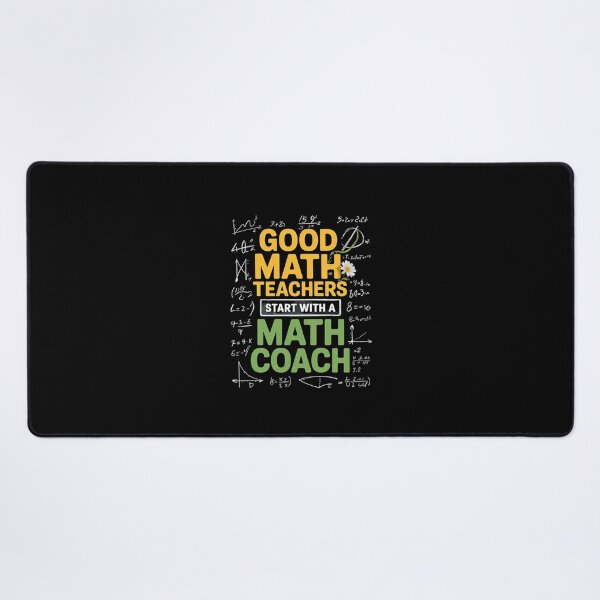 Item preview, Math Coach Good Math Teachers Mathematics Math Teacher Men Women Kids  designed and sold by dainegilbert.