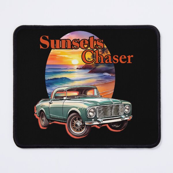 Item preview, Sunset Chaser- vintage car art 2 designed and sold by Digidelico.