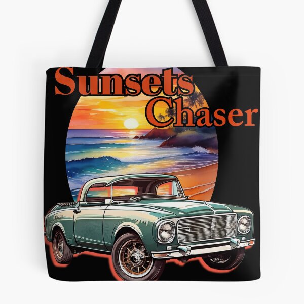 Item preview,  Sunset Chaser- vintage car art 2 designed and sold by Digidelico.