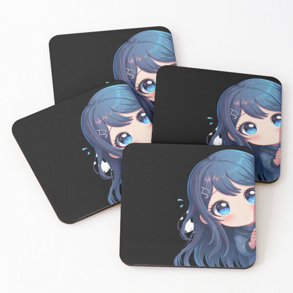 Item preview, Sayaka Maizono Danganronpa Anime Girl Chibi Kawaii Peeker designed and sold by HumbertoValveno.