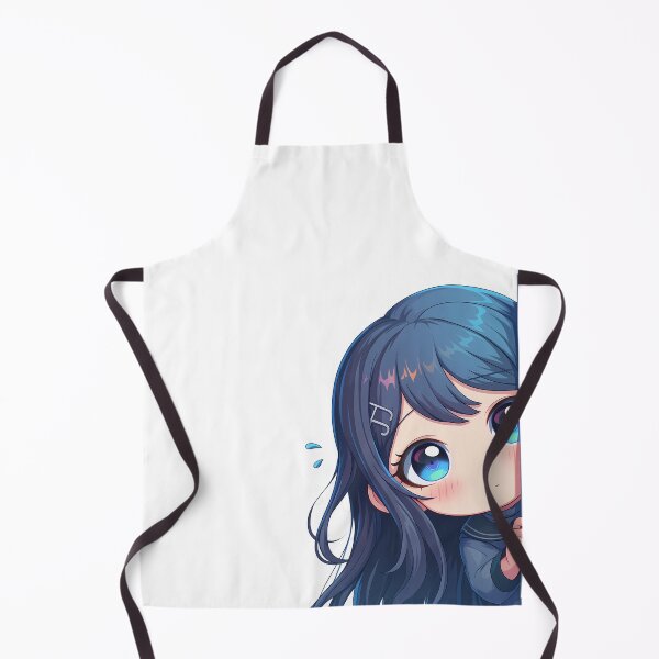 Item preview, Sayaka Maizono Danganronpa Anime Girl Chibi Kawaii Peeker designed and sold by HumbertoValveno.
