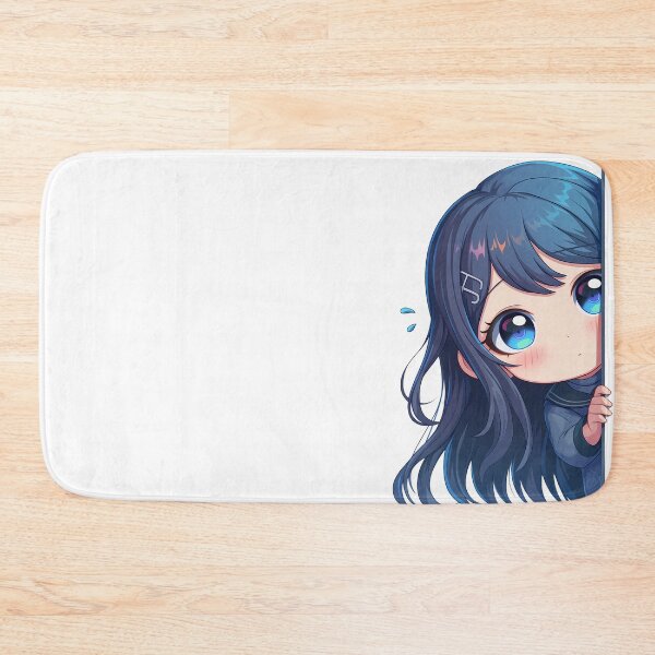 Item preview, Sayaka Maizono Danganronpa Anime Girl Chibi Kawaii Peeker designed and sold by HumbertoValveno.
