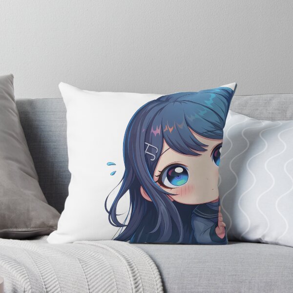 Item preview, Sayaka Maizono Danganronpa Anime Girl Chibi Kawaii Peeker designed and sold by HumbertoValveno.