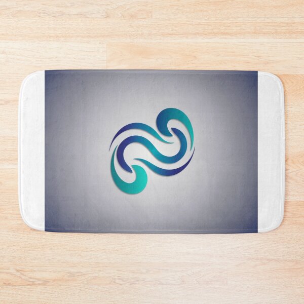 Item preview, Swirling Teal Infinity Wave in Fluid Motion designed and sold by Bilikaru.