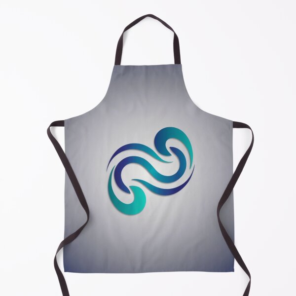 Item preview, Swirling Teal Infinity Wave in Fluid Motion designed and sold by Bilikaru.