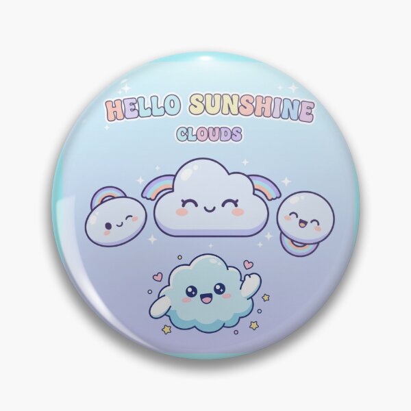 Item preview, Kawaii clouds designed and sold by Mandarinaut.