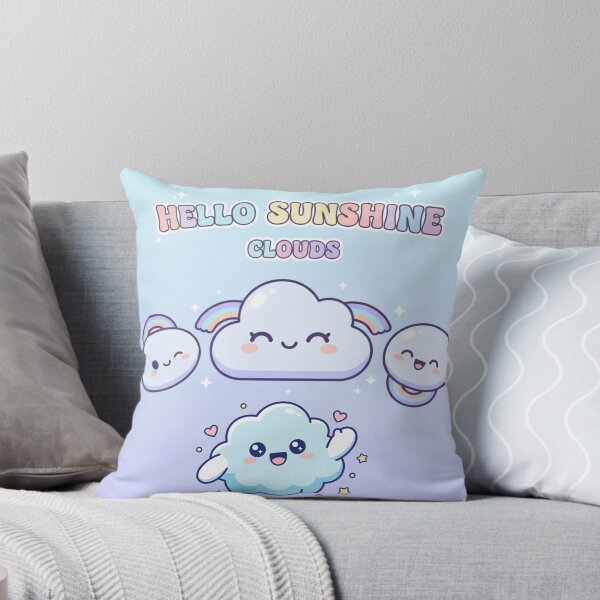 Item preview, Kawaii clouds designed and sold by Mandarinaut.