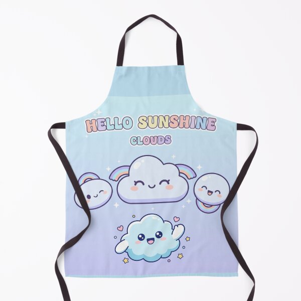 Item preview, Kawaii clouds designed and sold by Mandarinaut.