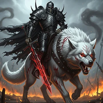 Artwork thumbnail, Wolf Rider by RaF71PrO