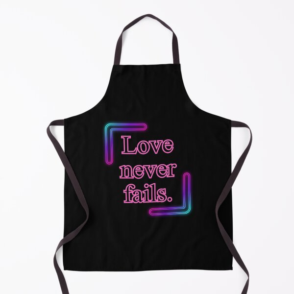 Item preview, Love never fails. short slogans, quotes, motivation, think, achieve,daily quote,joyful,cheerful,positive quote,christmas gift,festive, designed and sold by chipmuckdesignn.